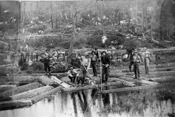 #3 Annual Muskoka log-drive begins early spring